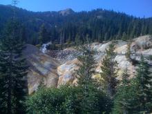 Active Geyser in Lassen National Volcanic Park, CA