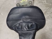 Driver backrest with mounting kit. Fits 2009 and newer touring bikes. $175 shipped to lower 48. 