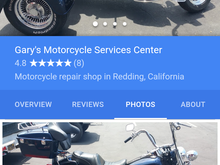 Gary built it this is it before he built the engine it already has a brand new front end handlebars Forks and case on it