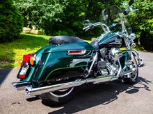 2015 Road King FLHR 12.5 Wild One Bars, Fuel Moto A/C, head pipe, High Roller mufflers and Powervision with the Target Tune wideband option.
