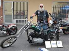 At a local bike show in 2017