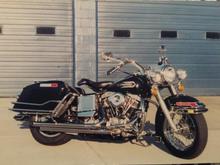 Second Harley, Shovelhead 1980,80cu first year of pointless  Ignition  in1990