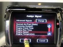TONS OF DIFFERENT VIEWING SCRRENS, WITH 40 DIFFERENT THINGS TO MONITER, THE WIDE BAND ADDS LIKE 15 OR MORE FEATURES TO MONITER....