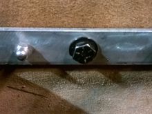 Bags mounts  I replaced the stock bolts with grade 6 bolts long enough to reach the nut in the fender.