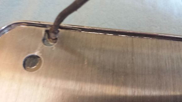 Test fit the plate in the Radiantz frame, trim as necessary.