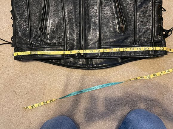 Width across bottom 22”