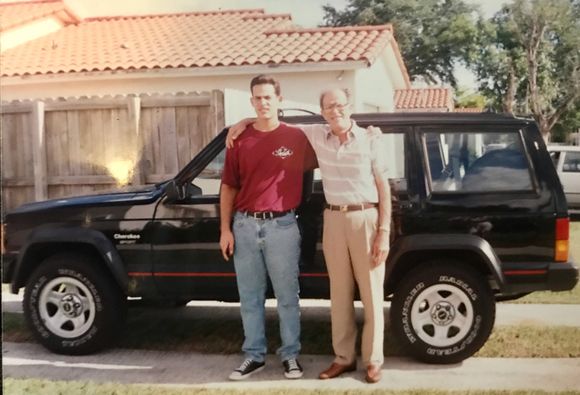Here I am at 16 with my 1993 Cherokee.