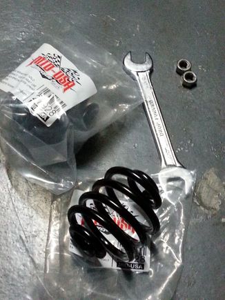 Black 2" spring, from eBay.