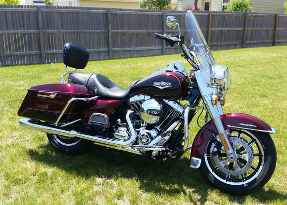 In my opinion the Road King the quendasential Harley. It does everthing you need a bike to do and looks great doing it. JMHO