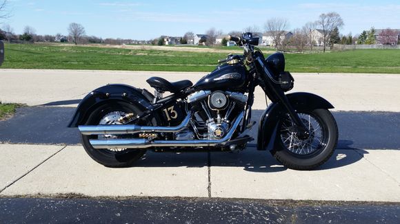 Before, notice how close the front of the seat is to the tank