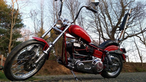 Babe's bike...previous paint job