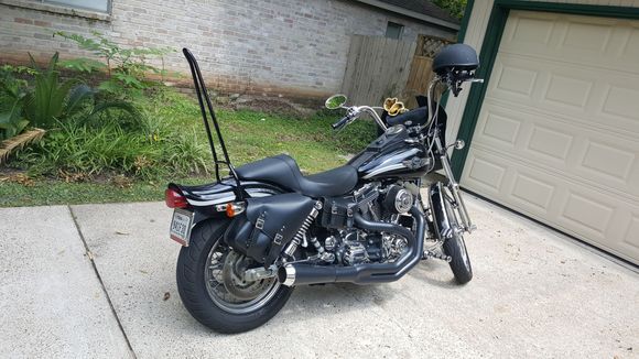 My 12 UL is added to stable, so Bassani Road Rage2, sissy bar, and Carb rebuild/tune.