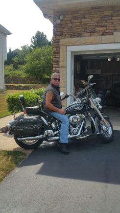 My favorite ride! This bike & me fit together just fine!