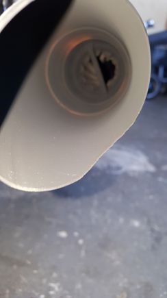 Bottom exhaust