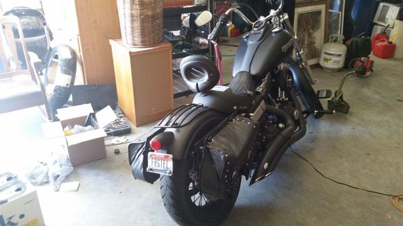 Old throw overs I had that now use the HD disconnects. Brother and I (mostly him) made brackets. 
One of these days I'll get some good pics...