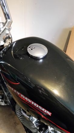 Too big and chrome for me. 
FOR SALE IF ANYONE IS INTERESTED!!