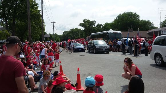 Sarnia, Ontario parade