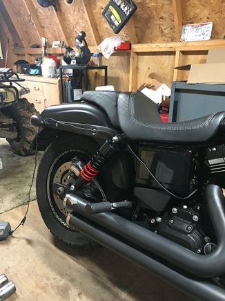 Added Burly Stilletto 12.5 inch Shocks