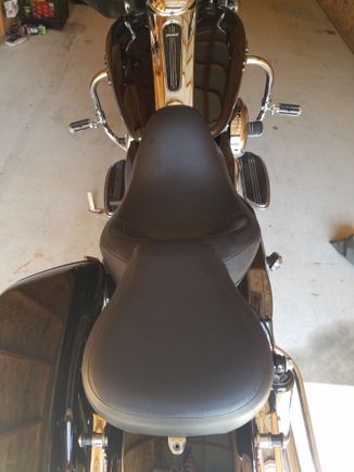 Sorry not the best pic as you can see im working on my bike