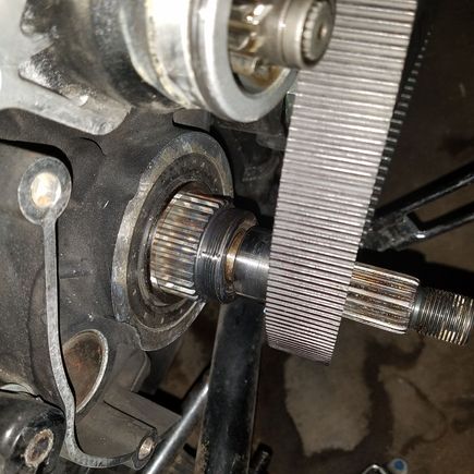 You can see where i nicked the shaft. It really sucks
