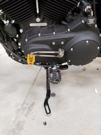 custom shifter for further forward mid controls i made