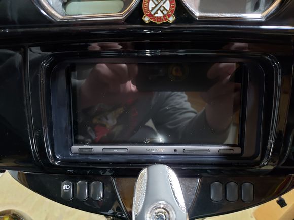 Installed in the fairing.
