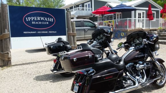 “Ipperwash Beach Club” on Lake Huron.