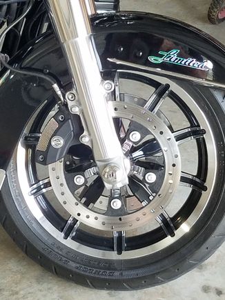 My rotors where badly discolored now theryre not ...polished out my legs too... oh yeah!!!