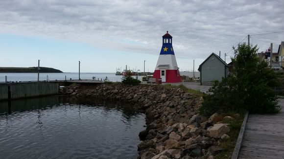 Day 6 - A view from our hotel in Cheticamp.