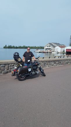 And this is what made the trip from home to Copper Harbor, all the way arounf lake Michigan.
