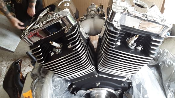 Better pic of the new engine. By the way, i misspoke again, I did indeed order the 113😎