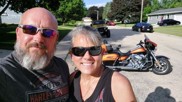 We haven't gotten out on the bike  nearly enough.