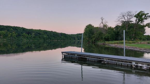 No boats.