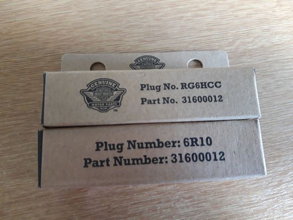 M8 Spark Plugs.
