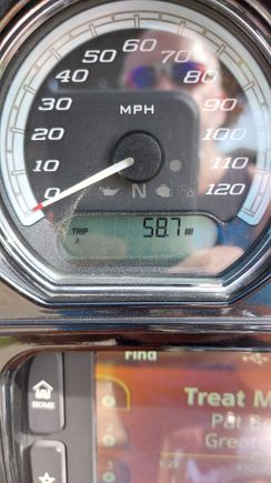 After a few miles, it was time to return home and pick up the wife and head to dinner. 