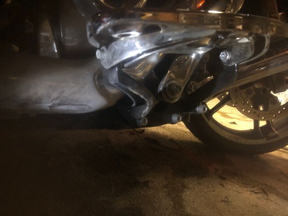 Floorboard and brackets