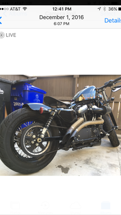 Here it is with wraps.  