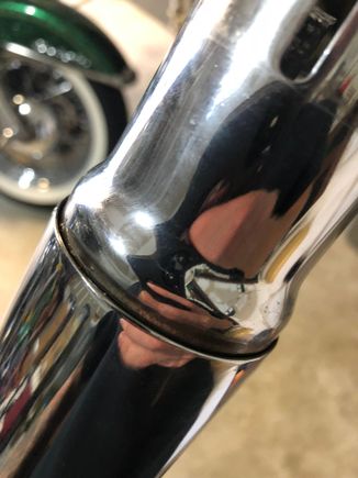 This is the “inlet sleeve” that I cannot get out. They said there is some sort of weld holding it in but it is not visible anywhere. 