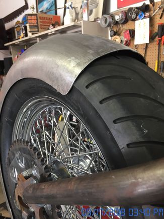 First issue fender not wide enough. Would have worked on a 4.5 rim with a 200 but rim I’m using is 6”   One call to LS solved this. Joe says send it back they’ll make it work. Good customer service at LS keeps me being a repeat customer.