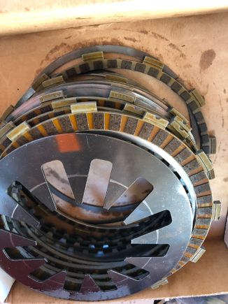 06 clutch/plates and spring