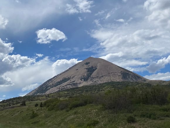 Mt Bianca, also called sisnaajini by the Navajo, 4th highest mountain in the Rockies  in the Sangre de Cristo range.