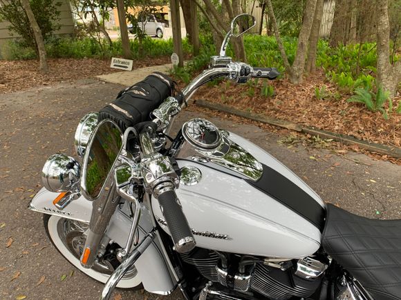 I now have Legends Suspension in the front and Legends Air in the back. Ride is floating.