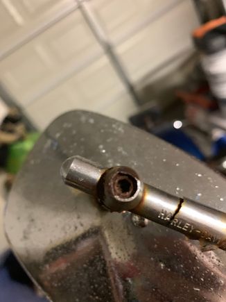 :/ it’s still stuck on there actually 