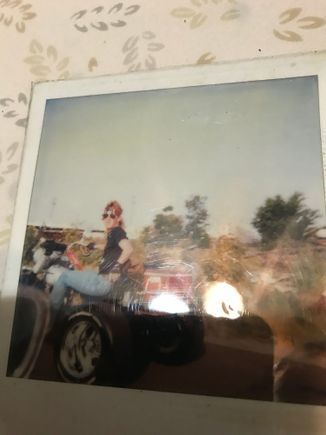 Dad and his trike early 80s