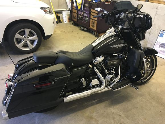 Heated Corbin with passenger pillion