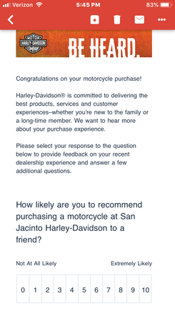 Got this earlier today. Maybe I should hold off on my response 😂