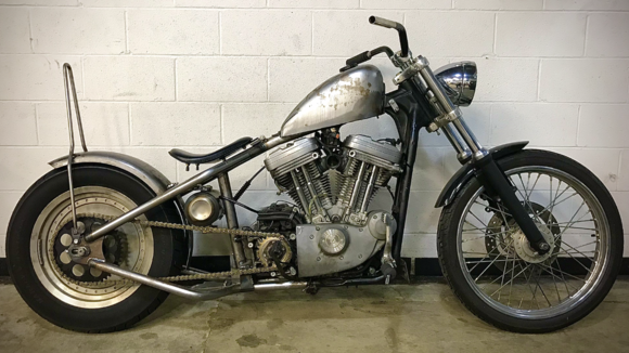 My 2002 sportster XL883C hardtail project
