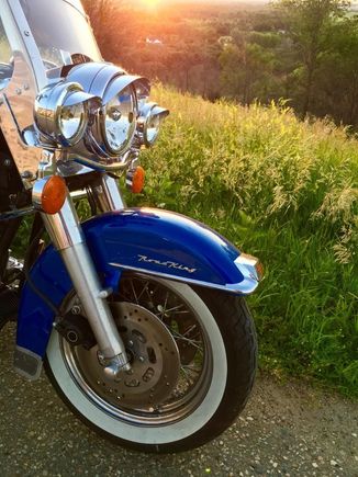 Easy install. Did this to my 96' Road King. Huge improvement over my old headlight. Plug and play. No issues whatsoever.