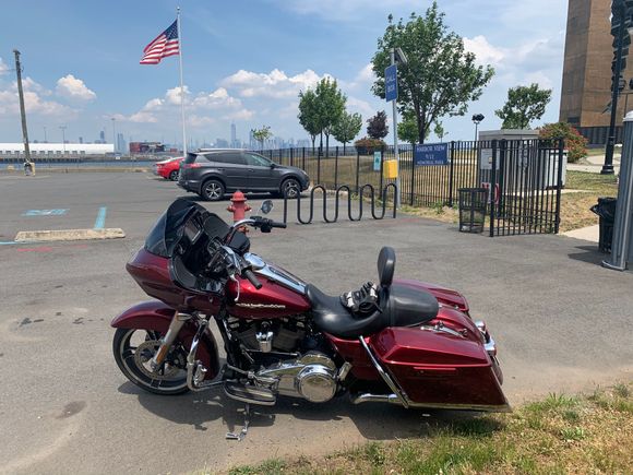 From the same spot you can see the new 1 World Trade Center (AKA The Freedom Tower)