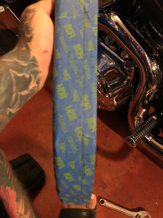 He eventually didn’t return my calls, should’ve been my first clue.   So I decided to cut the guard.  Cheapest way to get it down, the guard was already scratched, so no loss should I screw it up.  Easy fix right?  Not really...